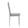 Židle jídelní šedá látka AJZ148ST