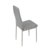 Židle jídelní šedá látka AJZ148ST