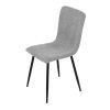 Židle jídelní šedá látka DCL-964 GREY2