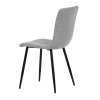 Židle jídelní šedá látka DCL-964 GREY2