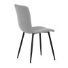 Židle jídelní šedá látka DCL-964 GREY2