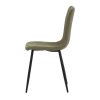 Židle jídelní zelená látka AJZ165Z
