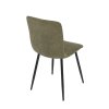 Židle jídelní zelená látka AJZ165Z