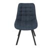 Židle jídelní modrá látka AJZ173M