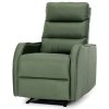 TV křeslo tmavě zelené ekokůže TV-7033 GRN