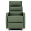 TV křeslo tmavě zelené ekokůže TV-7033 GRN