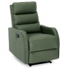 TV křeslo tmavě zelené ekokůže TV-7033 GRN