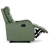 TV křeslo tmavě zelené ekokůže TV-7033 GRN