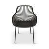 216141 2 designove kreslo t221 cerna set 4 ks