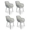 216150 8 designove kreslo t221 seda set 4 ks