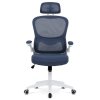 Kancelářská židle modrá síťovina AKZ103M