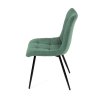 Židle jídelní zelená látka AJZ106Z