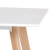 Jídelní stůl 80x80 bílý AJS105B