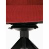 Židle jídelní červená otočná AJZ103CE