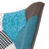 216806 31 kreslo houpaci patchwork latka akr108pw