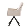 Židle jídelní krémová látka AJZ108K