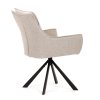 Židle jídelní krémová látka AJZ108K