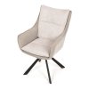 Židle jídelní krémová látka AJZ108K