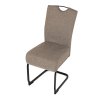 Židle jídelní taštičkové pružiny krémová látka AJZ109K