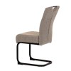 Židle jídelní taštičkové pružiny krémová látka AJZ109K
