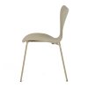 Židle jídelní cappucino plast kovová podnož AJZ113CA
