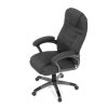 Křeslo kancelářské černá látka AKZ110C