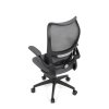 Kancelářská židle šedá síťovina černý plastový kříž AKZ114S