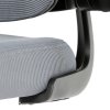 Kancelářská židle šedá síťovina černý plastový kříž AKZ114S