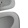 Kancelářská židle šedá síťovina šedý plast AKZ120C