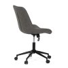 Židle kancelářská šedá látka v dekoru broušené kůže AKZ125S