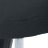 Kancelářská židle černá látka sklápěcí područky AKZ127C