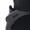 Kancelářská židle černá látka sklápěcí područky AKZ127C