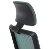 Židle kancelářská zelená MESH síťovina synchronní mechanismus AKZ128Z