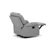 TV a relaxační křeslo světle šedá látka AKR116SS