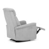 TV a relaxační křeslo s el ovládáním stříbrná látka AKR118ST