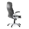 Křeslo kancelářské šedá ekokůže houpací mechanismus AKZ190S