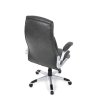 Křeslo kancelářské šedá ekokůže houpací mechanismus AKZ190S