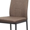 Jídelní židle, potah hnědá látka AJZ150H