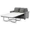 Rozkládací pohovka s matrací 2místná šedá APO108S