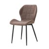 Jídelní židle hnědá černá TJZ115H
