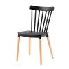 Jídelní židle černá buk TJZ113C