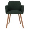 Designové křeslo zelená buk TJZ104Z