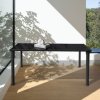 Zahradní stůl černá 150x90 TZS103C