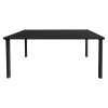 Zahradní stůl černá 150x90 TZS103C