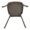 Venkovní židle šedohnědá taupe TZZ104S