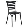 Venkovní židle černá TZZ104C