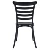 Venkovní židle černá TZZ104C