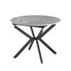 219128 jidelni rozkladaci stul beton cerna 100x100 140 tjs112s100