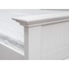 Belluno Elegante bílá postel 160 cm z masivu