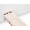 Belluno Elegante bílá postel 160 cm z masivu
